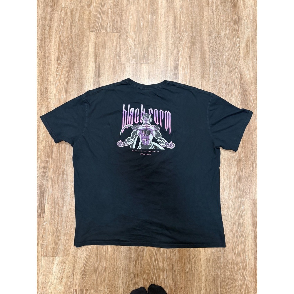 Dragon Ball Super Black Frieza Graphic T-Shirt Mens 3XL Black Form Anime Tee - Picture 1 of 7